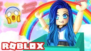 Can I make it to the end? Slide 999,999,999 feet in Roblox!