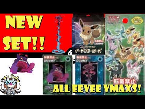 New Pokémon TCG Set Brings in ALL the Eeveelution VMAXs!! (& Gengar VMAX Deck!) (Pokémon TCG News)