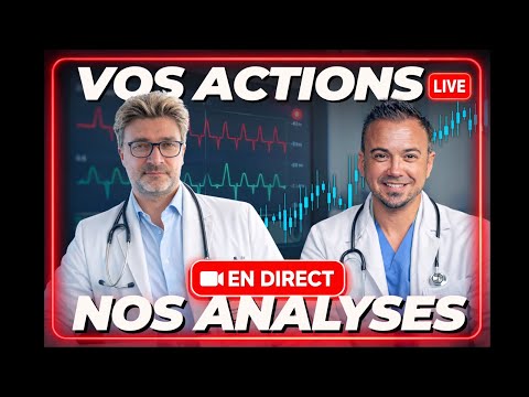 LIVE BOURSE : Analyse de VOS ACTIONS en direct | Marchés 2026