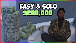 Make 200k in 2 Minutes in GTA Online With This Easy Solo Money Making Method (Easy)