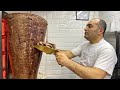 The Most Famous Doner Kebab in Istanbul - People Line Up For This Street Food