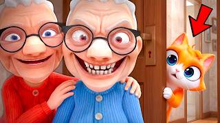 ركبت كاميرات سرية وكشفت أخت الجدة الشريرة ! سرقت البيت كله !؟ 💀😱 I Am Cat VR ركبت كاميرات سرية وكشفت أخت الجدة الشريرة ! سرقت البيت كله !؟ 💀😱 I Am Cat VR