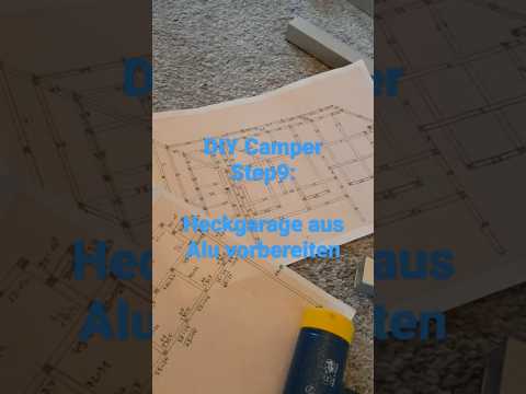 DIY Camper Van Ausbau Teil9: Heckgarage aus Aluprofilen #construction #vanlife | no item profile