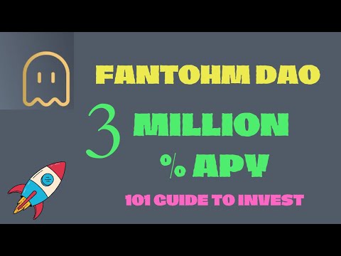 3 MILLION % APY 🔥 OHM Fork FANTOHM DAO on Fantom & MoonRiver | 101 Beginners Guide Staking & Bonding