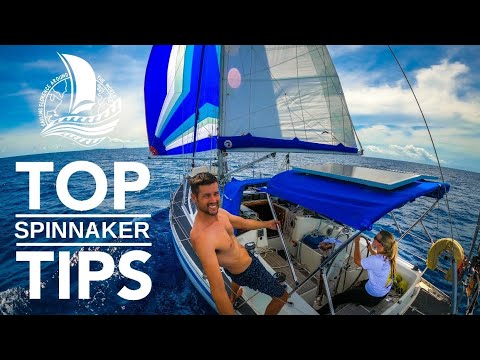 HOW TO SAIL with a SPINNAKER | Top Tips | Sailing Yacht Florence Ep.94
