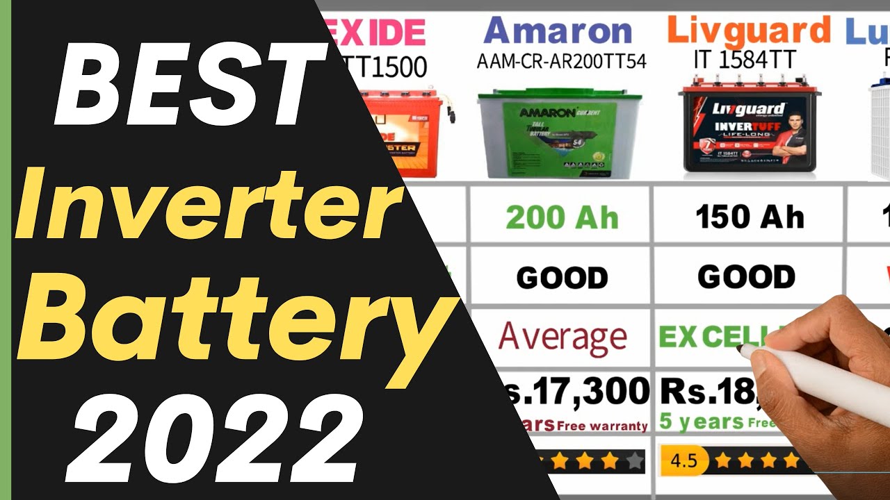 Watch video Best Inverter Battery 2022 | Home | Exide vs Amaron vs Livguard vs Luminous Now Best Inverter Battery 2022 | Home | Exide vs Amaron vs Livguard vs Luminous