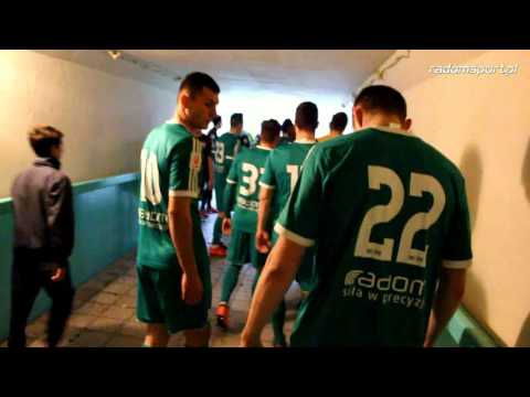 Ostatnie wyjście piłkarzy Radomiaka na stadion przy Struga