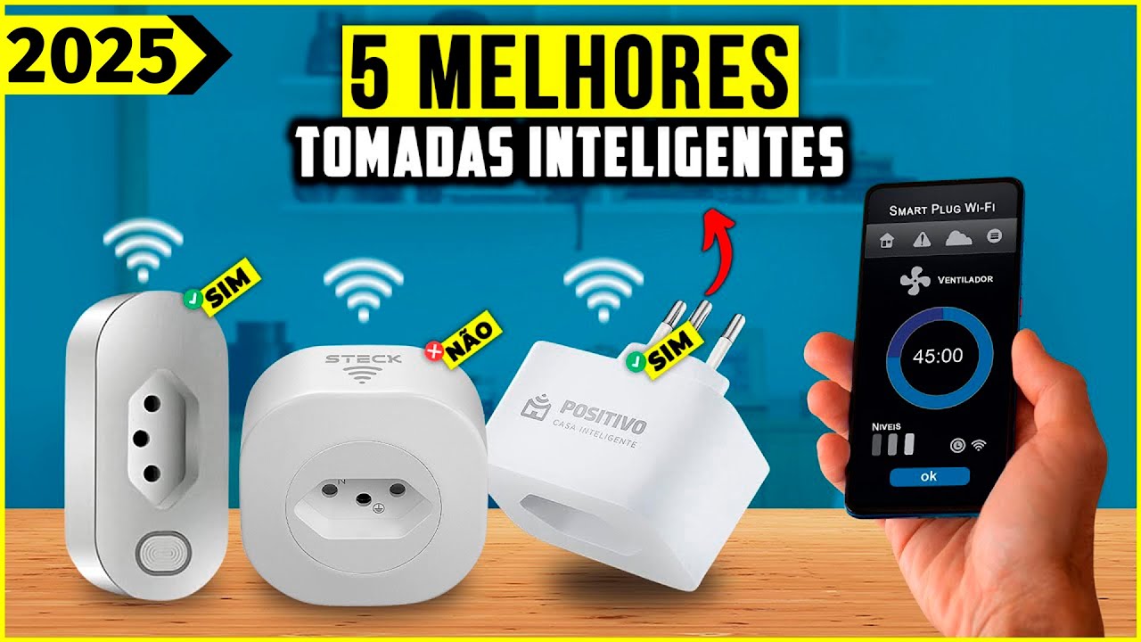 As 5 Melhores Tomada Inteligente Em 2024! // Tem Tomada inteligente Alexa e Outras