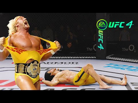 UFC4 Bruce Lee vs Hulk Hogan EA Sports UFC 4 - Epic Fight