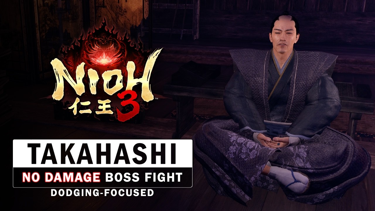 Nioh 3 - Takahashi Deishu Boss Fight (No Damage)