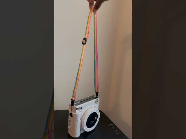 Vídeo relacionado con HIYQIN Funda para Fotos Instax Square SQ/Mini, Bolsa de Almacenamiento de imágenes para Fuji Instax SQ1 SQ6 SQ10 SQ20 SQ40/Mini 13 12 11 41 EVO Liplay Instant Camera Film - Morado