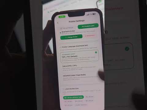 Connect Bluetooth Printer