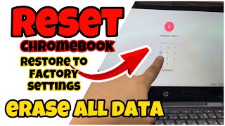 how to reset chromebook or erase password chromeOS hp chromebook x360 11 G3 EE | Forgotten Password