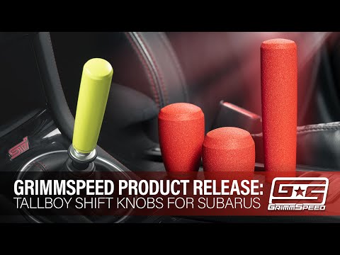 NEW PRODUCT: GrimmSpeed TALLBOY Shift Knobs for Subarus