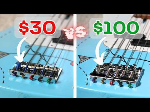 Is the Fender HiMass Worth The Upgrade? DIY Bass Bridge Swap and Review