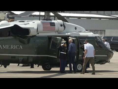 US President Joe Biden lands in Manaus, Brazil, for Amazon visit | AFP