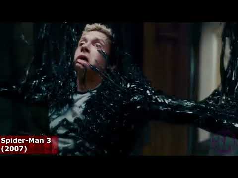 Evolution of Eddie Brock's Transformations Into Venom in Movies,Cartoons and Games 2018