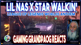 League of Legends - Lil Nas X STAR WALKIN' ( Worlds Anthem Gaming GrandpaOG Reacts