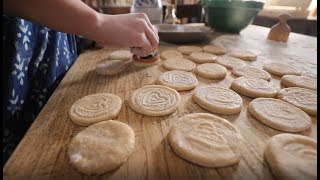 Baking Sugar Cookies from 1810