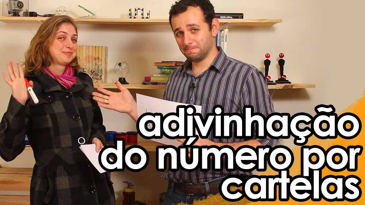 Adivinhação surpreendente do número usando cartelas