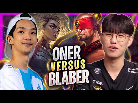 ONER vs BLABER! - T1 Oner Plays Lee Sin JUNGLE vs C9 Blaber Rell! | Bootcamp 2023