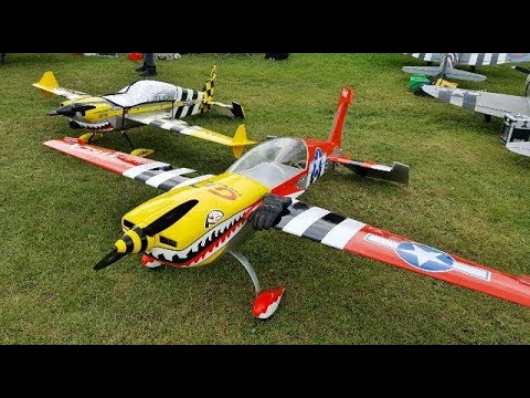 3D RC AEROS + SHOCKWAVE SPORTS JET COMBO DISPLAY AZAEROSPORTS SOUTHERN MODEL AIRSHOW - 2017
