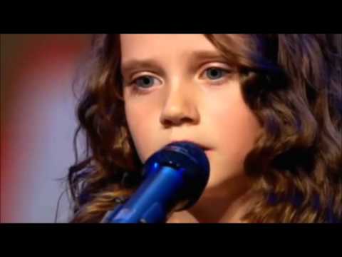 Una niña de 9 años Con una impresionante voz