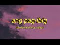 Ang Pag-ibig - Rob Deniel (Lyrics Video)
