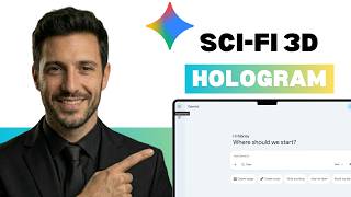 How to Turn Objects into Sci Fi 3D HOLOGRAM with Gemini Nano Banana  (full guide 2026)