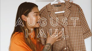 AUGUST HAUL | ZARA,ASOS, MISSGUIDED, CHARLES AND KEITH
