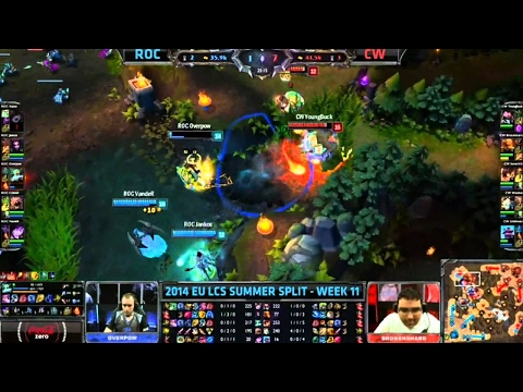 ROC vs CW Highlights - 2014 EU LCS W11D2