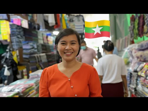 A day in Yangon - exploring the real daily life and traditional market - Myanmar 🇲🇲