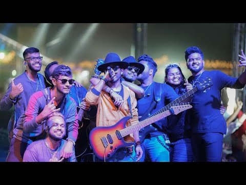 SARITH SURITH WITH THE NEWS | UUR ICE CREAM CARNIVAL 2023 EHALIYAGODA |( BAND SESSION) #salli #news