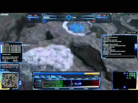 HD Achron Live - 1v1 (Obs): Vicarin(G) vs Nale(C) on Manntanyar Transfer