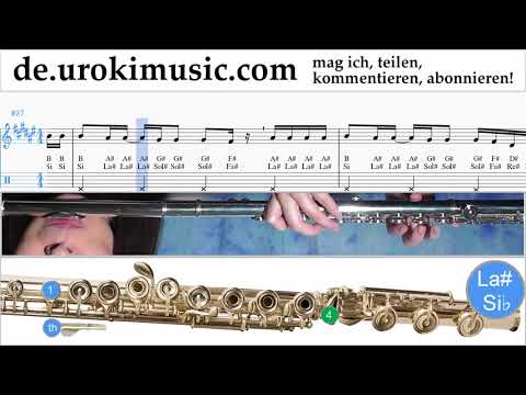 Flötenunterricht Selena Gomez - Back To You Noten Lernen um-ih995