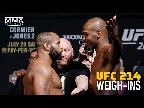 UFC 214 Ceremonial Weigh-In Highlights - MMA Fighting