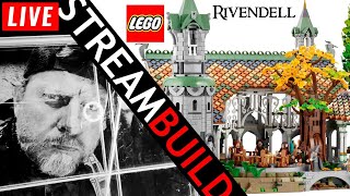 🔴 Building LEGO Lord of the Rings Rivendell (10316) Live! - Part 3