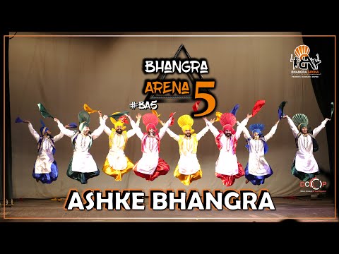 Ashke Bhangra || Senior Live Category || Bhangra Arena 5 (2024)