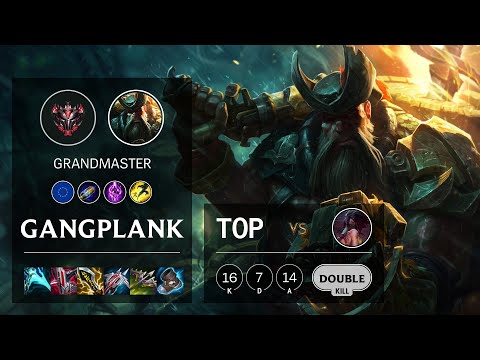 Gangplank Top vs Akali - EUW Grandmaster Patch 11.23