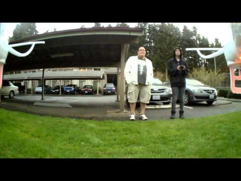 drone test video:  Syma X5C-1 w/ mini 808 #16 v3 camera