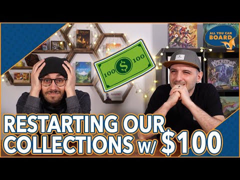 Restarting our Board Game Collections with $100 | What Games Would We Buy?