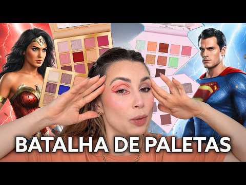 MAKEUP BATTLE: SUPERMAN VS WONDER WOMAN