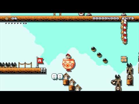 Super Mario Maker - Sky Stage by ZUN