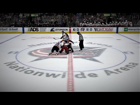 FULL OVERTIME BETWEEN THE BLUE JACKETS AND ISLANDERS