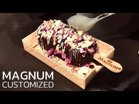 MAGNUM Ice Cream | Instant customized Vanilla & Chocolate Ice Cream Creamsicles | MAGNUM NY
