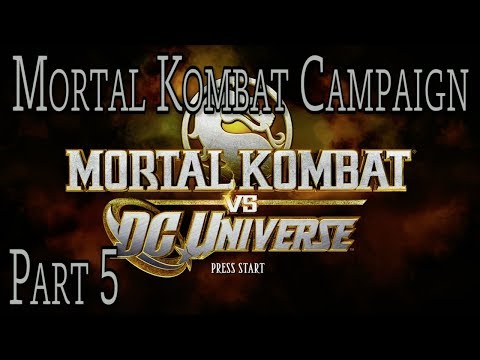 Mortal Kombat vs DC Universe (Mortal Kombat Campaign) Walkthrough | Part 5 - Chapter 5: Scorpion