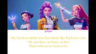 HUNTRIX - GOLDEN (leaked) || KpopDemon Hunters (Lyrics)