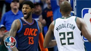 Paul George - Russell Westbrook - Oklahoma City Thunder