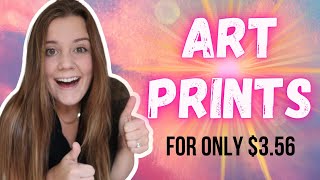 How I Make Affordable Prints of my Art for Street Fairs