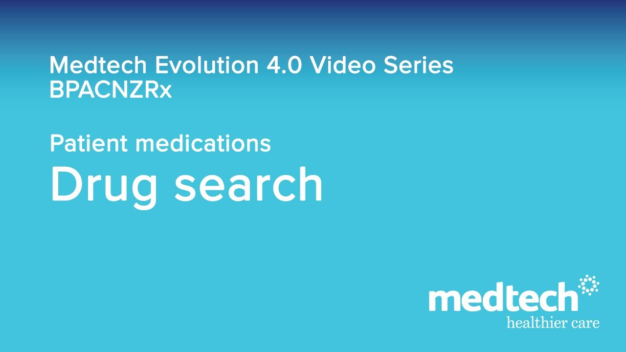 BPACNZRx Drug Search